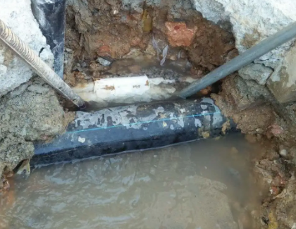 道县测漏水之水管漏水